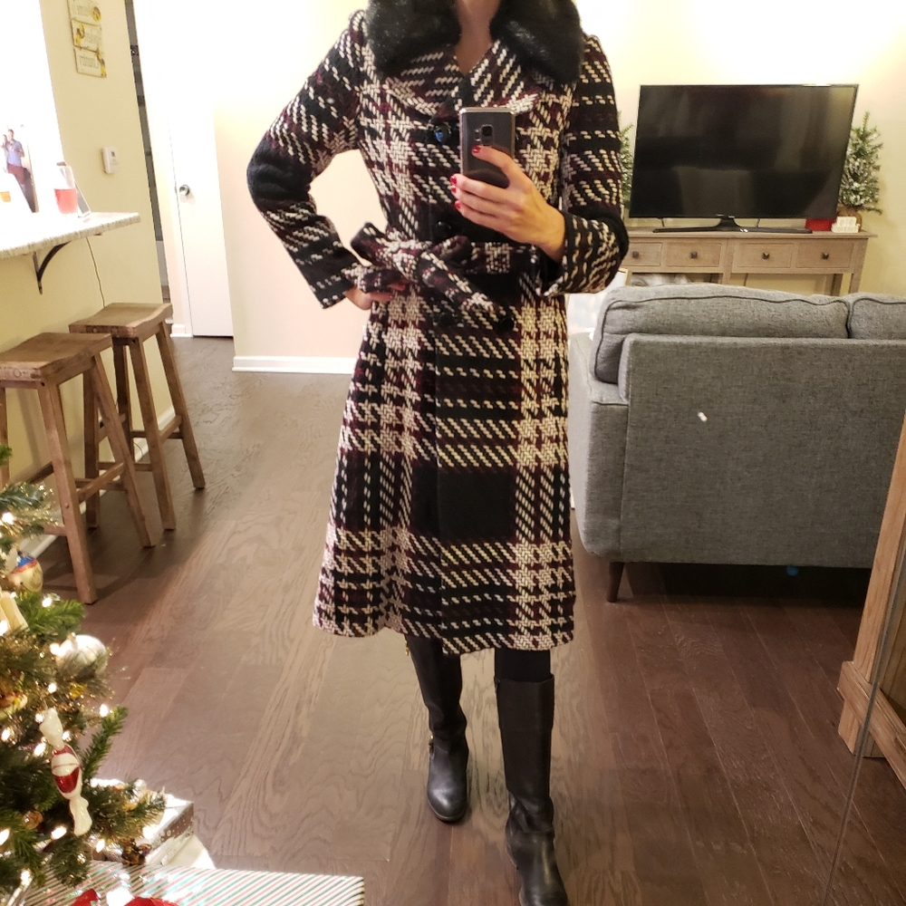 Kate Spade Size 6 Wool Winter Coat